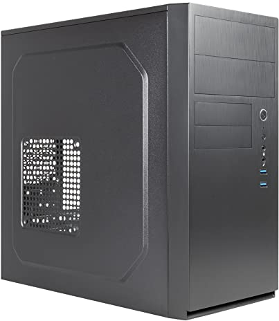 UNYKAch Boîtier d'ordinateur Micro ATX Aero C11 avec Deux connecteurs USB 3.0 sur Le Devant