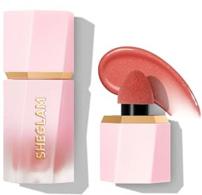 SHEGLAM Color Bloom Liquid Blush Devoted - Schimmernd, Hell, Sehr Leicht, Pink, Geehrt, Flasche