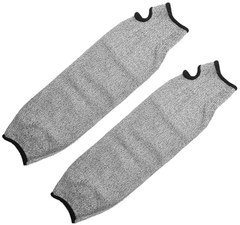 ZAMXHUG 1 Paia Guanto di Protezione Antitaglio - Manicotti per Protezioni Braccia con Pelle Sottile Manicotto Protettivo Resistente all'Avambraccio per Donna Uomini, Prevenire Le Graffi Pelle