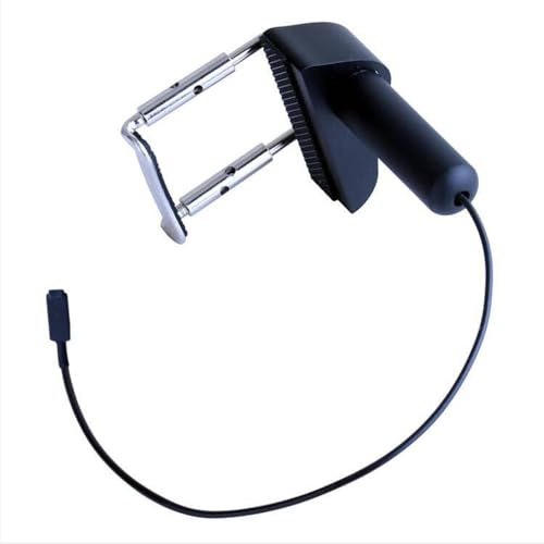 Baoblaze Piezo-Kontakt-Tonabnehmer, tragbarer professioneller Audio-Jack-Piezo-Wandler-Tonabnehmer für Harfe, E-Gitarre, Bass, Mandoline (schwarz)