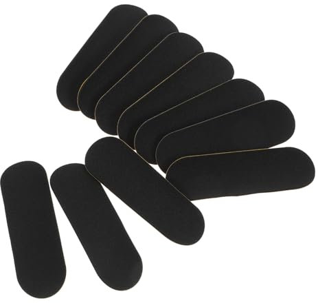 CIYODO 10stücke Finger Skateboard Grip Tape Nonslip Schaumstoff Aufkleber Für Verbesserten Halt Und Kontrolle Beim Skaten Für Skateboards Und Fingerboards Leicht Und Tragbar Mit