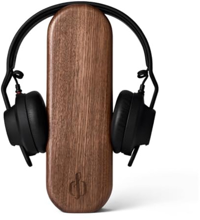 Openhagen Headphone Stand for Desk, Universal Headphone Holder for AirPods Max, Bose, Sony, Razer, Beats, Sennheiser, AKG, JBL - Headset Stand for Desk (Oak) (Walnut)