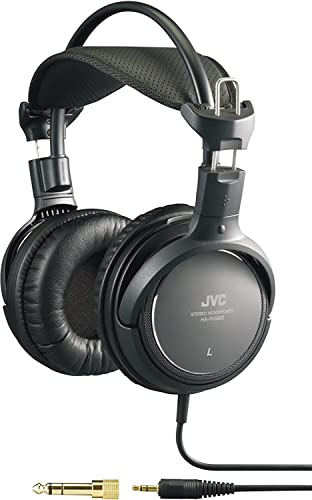 JVC HA-RX900 Casque Hi-Fi Aimant Néodyme 50 mm hautes performances Cordon 3,5 mm Adaptateur doré 6,3 mm