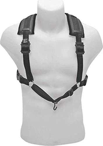 BG Men's Bassoon Instrument Strap Harness with Extra Cotton Padding