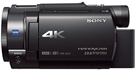 Sony FDR-AX33 - Videocámara (10x, 120x, 3,8-38 mm, Auto, Fuegos Artificiales, Paisaje, Retrato, Foco, Playa, Nieve, Auto, Exterior, Interior)