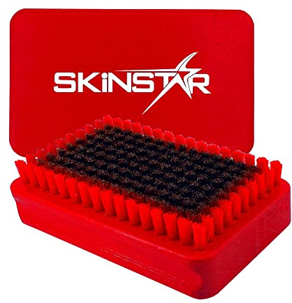 SkinStar Ski Belagsbürste BaseBrush Bronze Bürste Rot
