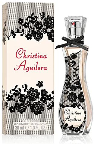 Christina Aguilera - Signature, Eau de Parfum, Perfume Femenino, Floral y Oriental con Notas de Jazmín, Peonía y Vainilla, Perfume para Mujer - 30 ml