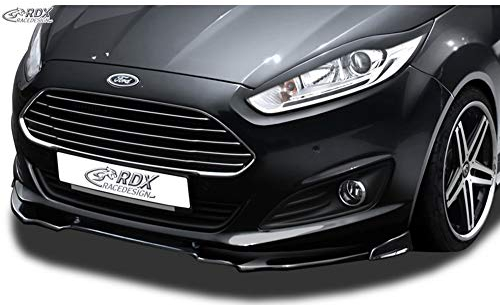 RDX Racedesign RDFAVX30709 spoiler anteriore vario-x Fiesta MK7 Facelift 2012 – 2017 (PU), nero