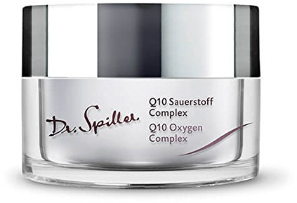 Dr. Spiller Q10 syre komplex 24h ansiktskräm 50 ml | Energileverantör för trött & stressad hud, rynkutjämning, med hyaluronsyra, aloe vera bladsaft