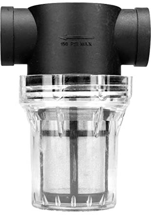 BagLEv Water Pump Filter,40 80Mesh Inline Mesh Strainer Water Pump Filter Screen Garden Irrigation, for Inlet Water Hose Filter (1/2INCH 40 MESH)