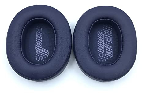 BeisDirect Ersatz-Ohrpolster für JBL LIVE500BT/LIVE 500BT Kopfhörer, bequeme Ohrpolster aus Kunstleder und Schwamm (schwarz, grau, rot, blau)
