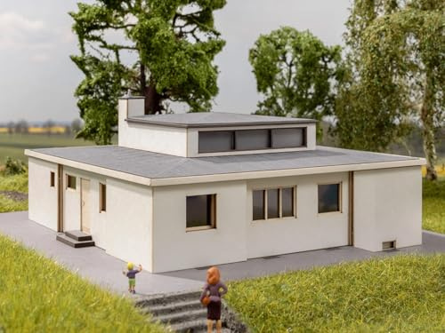 NOCH Bauhaus-Musterhaus „Haus am Horn“, Architekturmodell, maßstabsgetreu 1:100 für Spur H0, ideal für Architekturenthusiasten