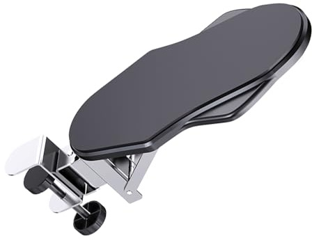 docooler Armstöd för skrivbord, 180° roterbar armstödstativ, hopfällbart handledsstöd, ergonomisk hylla, förlängningsbricka för datorskrivbord, för hem och kontor
