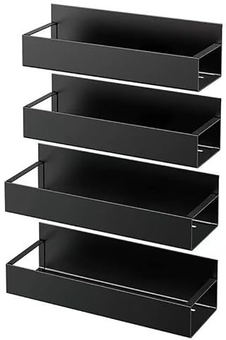 4Pcs Support Mural pour Bombe Aérosol, Support de Bombe Aérosol, Organisateur de Peinture en Aérosol, Support de Canette pour Voiture, pour les Garages, les Locaux Techniques et les Zones de Travail