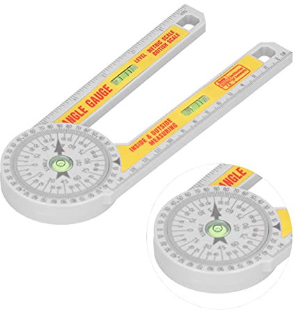 Miter Saw Protractor,Angle Measuring Tool,Angle Finder,Gauge,Carpenter's Ruler,Woodworking Cutting Positioner,Angle Measurement