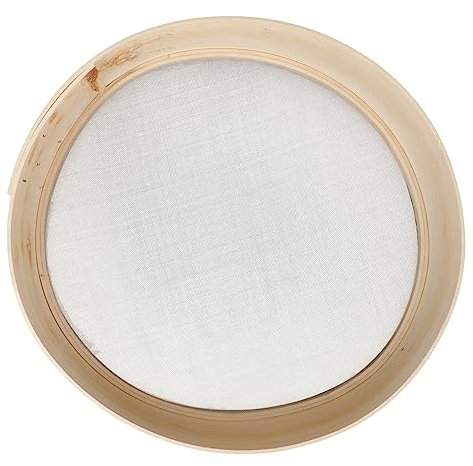 UTHCLO Tamizador De Madera para Harina Herramienta De Filtrado De Leche De Soja De Cocina De Alta Precisión Mallas