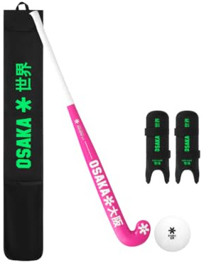 Osaka Field Hockey Full Package - Junior with Stick, Shin Guards, Bag & Balls, 30,32,34,35,36.5 (30)
