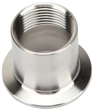 Raccordi filettati femmina in acciaio inossidabile Tri Clamp 64 mm Flangia di collegamento 2