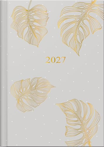 rido/idé Taschenkalender Design Line Mod. Technik III 2027 „Monstera“