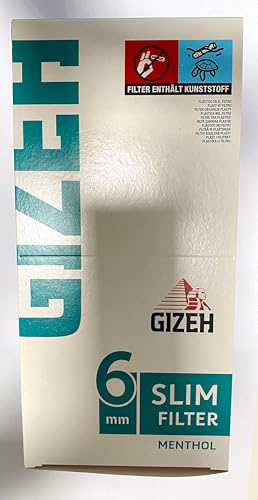 Gizeh 20 Beutel á 120 Slim Filter Menthol