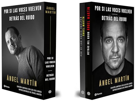 Estuche Ángel Martín (Por si las voces vuelven + Detrás del ruido) (No Ficción)
