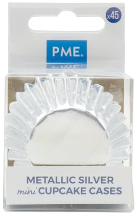 PME BC715 Pirottini per Cupcake e Muffin Piccoli, Carta, Multicolore, 45 unità