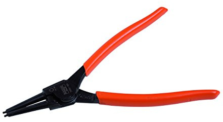 Bahco 2900-180 External Circlip Pliers with Straight Jaws, Red/Black, 180 mm