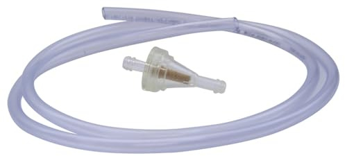 Set Benzinschlauch und Filter für Roller Mofas Mopeds wie Piaggio TPH Quartz Sfera, Vespa LX ET2 ET4, Peugeot Speedfight