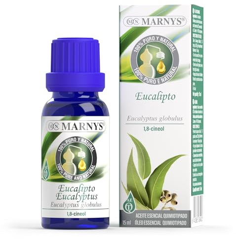 MARNYS Aceite Esencial Eucalipto 100% Puro Quimiotipado 15ml, 1