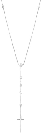 Elli PREMIUM Halskette Damen Halskette Rosenkranz in 925 Sterling Silber