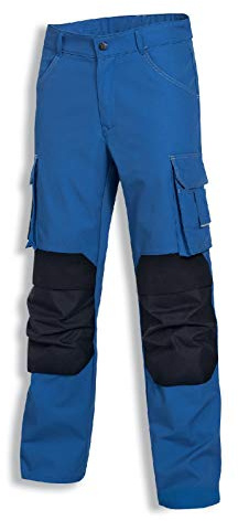 Uvex 8928 Arbeitshose - Bundhose m. Kniepolster-Taschen - Blau - Gr 102