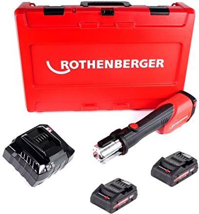 Rothenberger ROMAX 4000 Akku Pressmaschine 18V + 2x Akku 4,0Ah + Ladegerät + Koffer