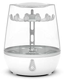 Nuvita STERIEASY 1083 - Sterilisateur Biberons Electrique à Vapeur - Stérilise 6 Biberons en 6 min - Plateau Chauffant en Inox Facile à Nettoyer - Sans BPA - Marque Européenne