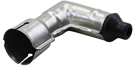 Citomerx Zündkerzenstecker 90° Oldtimer für Mofa Moped | Kompatibel mit Hercules MZ NSU DKW Puch Piaggio Maico