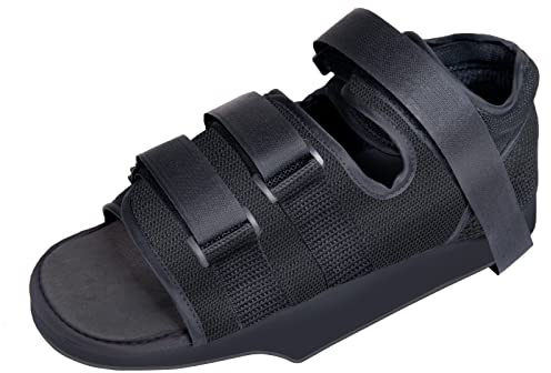 GHORTHOUD Post op Shoes for Broken Toe Surgery Forefoot Offloading Healing Boot Post Surgical Wedge Foot Splint for Surgery for Men and Women（X-Large）