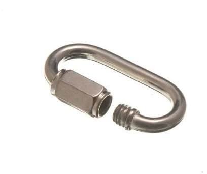 One Stop DIY 8 chiusure a maglie rapide M4 BZP in acciaio antiruggine