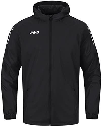 JAKO Unisex Allwetterjacke Team 2.0, schwarz, XXL