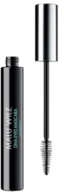 Malu Wilz Diva Eyes Mascara Waterproof 12ml I Mascara wasserfest schwarz I Wimperntusche für ausdrucksstarkes Volumen und unwiderstehlichen Blick
