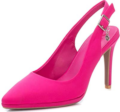 XTI Zapatos Abiertos Fucsia -Altura Tacón 9cm-