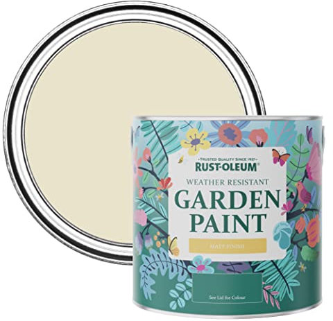 Rust-Oleum Beige Mould-Resistant Garden Paint In Matt Finish - Longsands 2.5L