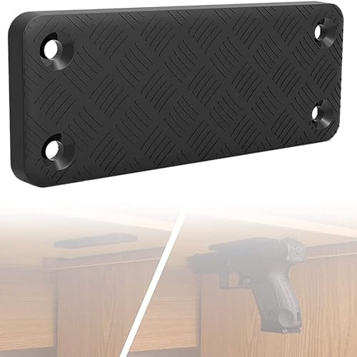 COYEUX Pistolenhalter, magnetische Waffenhalterung, einfach zu verstecken und zu installieren, belastbar bis zu 55 Pfund, für eine Vielzahl verschiedener Schusswaffen und Szenarien in LKW, Auto, Wand