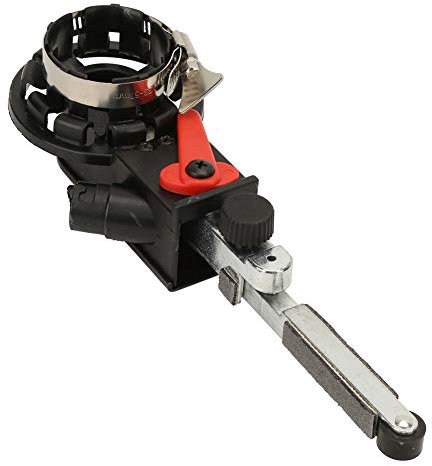 Angle Grinder Band Sander, 15mm Band Width Adapter for Electric Angle Grinder, M10 M14 (-GS15214-01)