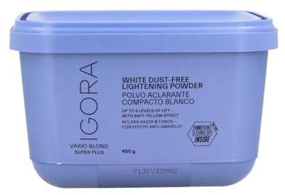 Schwarzkopf Igora Vario Décolorant 450 g - Naturel - Poudre - Coloré - Pour toutes les couleurs de cheveux