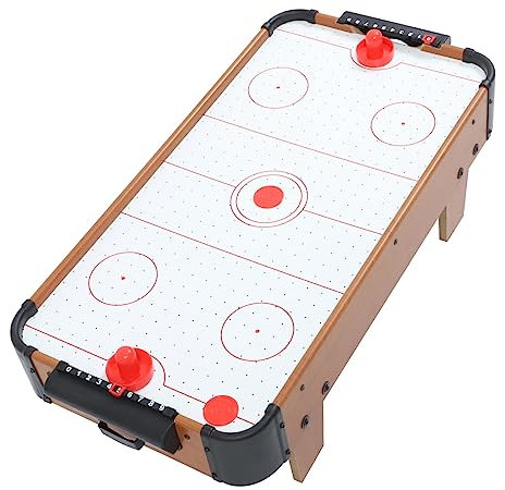 Anneome Eishockey-Spielzeug Aus Holz für Jungen und Mädchen Eishockey-brettspiel Tragbares Minispiel für Kinder Ideal für Weihnachten