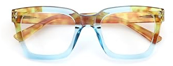 GianMarcoVenturi Lesebrille Ischia Azzurro Multicolor +2,50, Hellblau, mehrfarbig, 2.5 Diottria