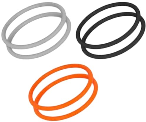 KEQAR 3 Unidades Cinta Rotuliana de Silicona, Rodillera Tendinitis Rotuliana Ajustable, Soporte para Rodilla con Diseño Ergonómico, Ideal para Correr, Baloncesto, Deportes, Hombres y Mujeres