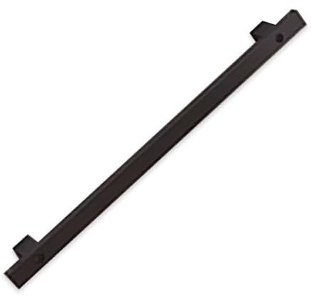 MSHGSKU Corrimano Nero per Scale, corrimano per ringhiere di Scale per Interni ed Esterni, corrimano con Barra di Sostegno in Ferro battuto - 1 m 1,5 m 2 m 2,5 m 3,6 m Ringhiera per Scale