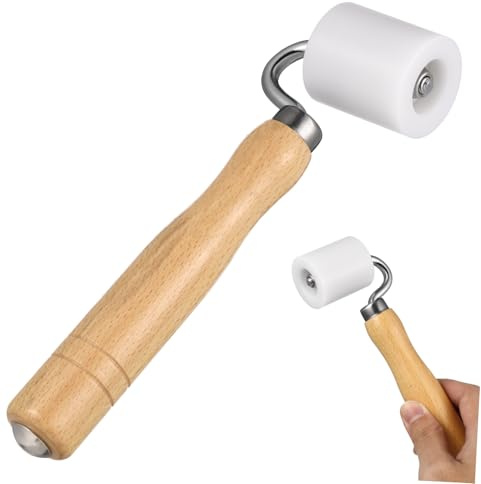DOITOOL Schwerlast Nahtroller Tapeten Andrückwalze Pom-holz Tra Ger Diy Wanddekoration Für Vliestapeten Stoff Folienmaterialien Verhindert Ablösen Und Hebt Tapeten