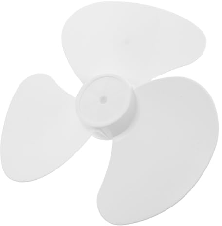 OUNONA Pale de rechange pour ventilateur 30 cm (12 pouces) - 3 pales avec cache-écrou - Pièce de rechange pour ventilateur sur pied et de table, idéale pour la maison, le bureau, les dortoirs et
