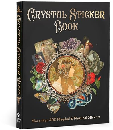 Crystal Sticker Book: More than 400 Magickal & Mystical Stickers (Mystical Sticker Book)